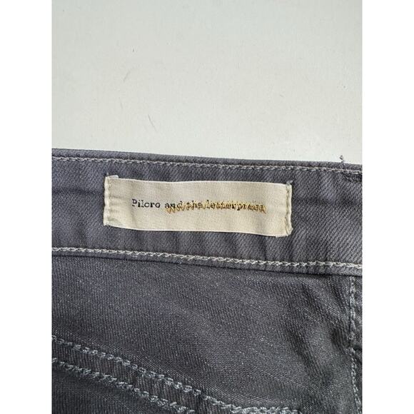 Pilcro and the Letterpress Gray SJEJ Stretch Skinny Jeans Size 27 Anthropologie - Picture 4 of 9